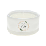 Pavilion - 25 Years - 8 oz Triple Wick Wax Reveal Hidden Message Let's Celebrate Unique Wedding Anniversary Wife Husband Happy Couple Celebratory Present Gift