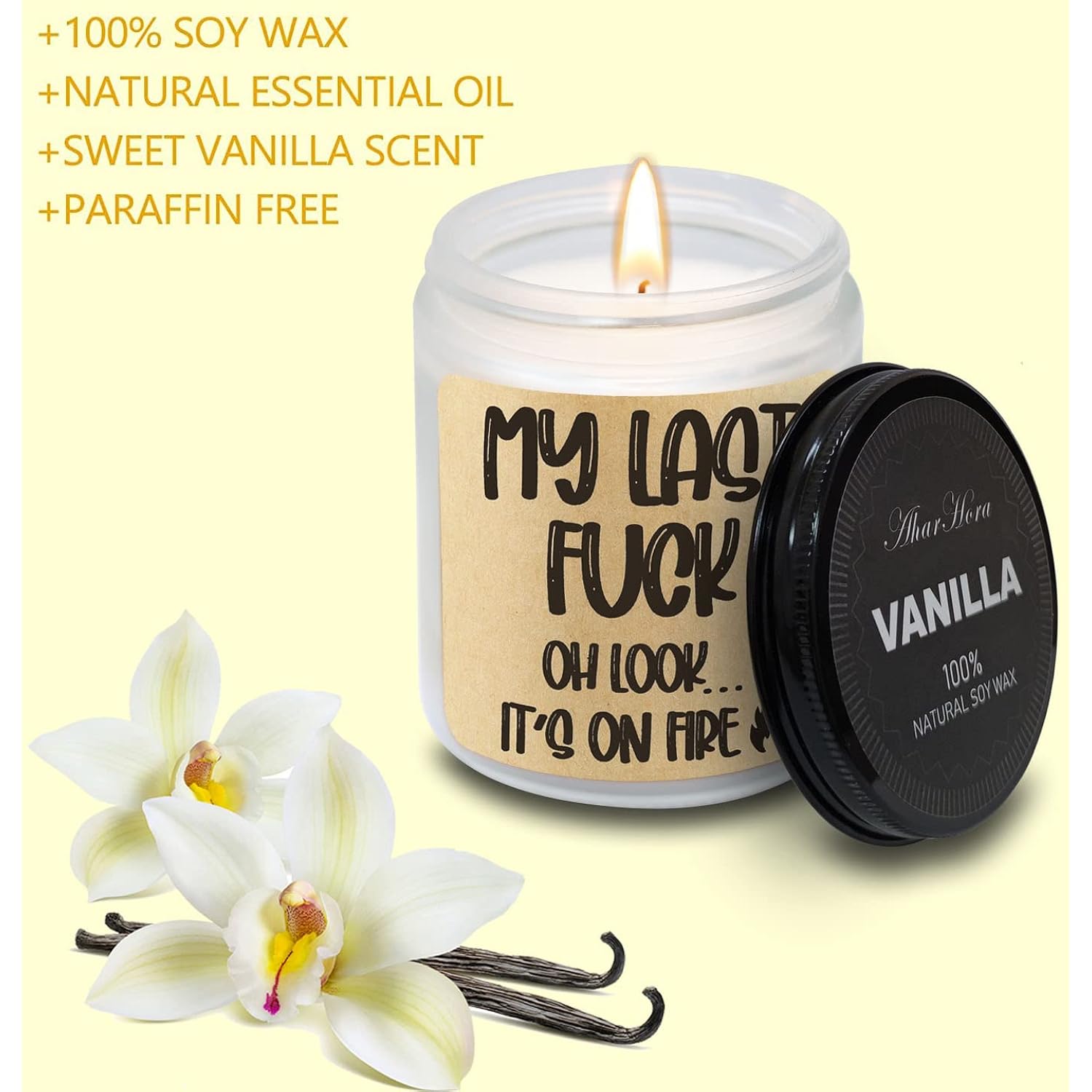 Funny Gift Candle For Her Humorous Unique Sarcastic Gifts For Best Friend Bestie Women Men Him Bff Coworker Birthday Friendship Female Joke