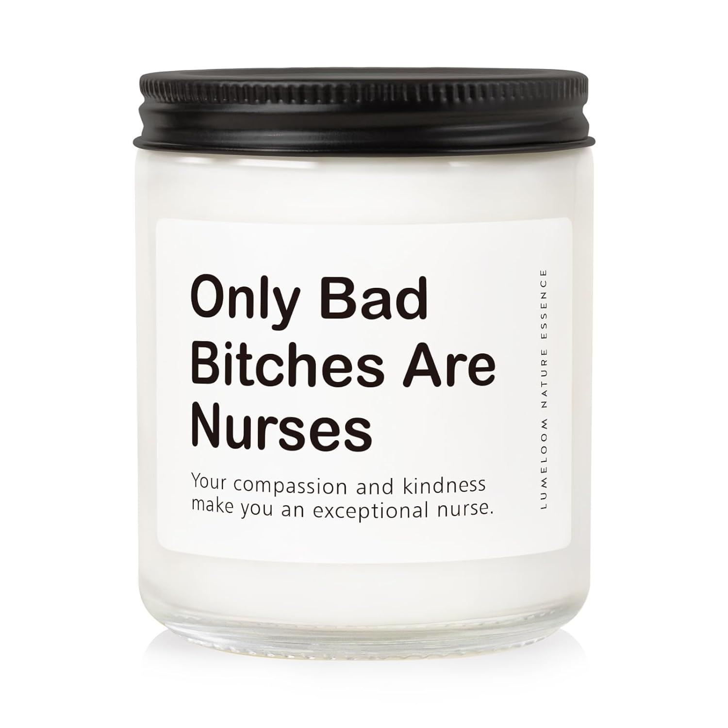 Nurse Gifts For Women, Female - 9Oz Lavender Scented Soy Wax Candle - Gift For Nurse, Nurses Practitioner, Nursing School Graduation, Birthday, Appreciation, Nurses Day, Rn, Ipn, Nicu Present
