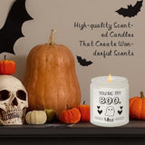Halloween Candle Ghost You Are My Boo Candle Halloween Lavender Scent Soy Wax Candle For Bathroom Kitchen Bedroom