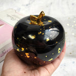 Apple Shaped Jar Mold With Lid, Candle Holder Molds, Apple Box Storage Silicone Mold For Resin, Clay, Gypsum Casting