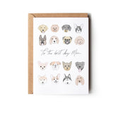 Dog Mom Card, Dog Mother'S Day Card, From Dog To Mom (Premium Quality, Handmade)