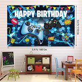 Video Game Birthday Party Decorations - 109Pcs Gamer Gaming Party Supp
