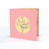 Tree Love 3D Pop-Up Card - Handcrafted Greeting Card For Cherished Moments (Tree Love)