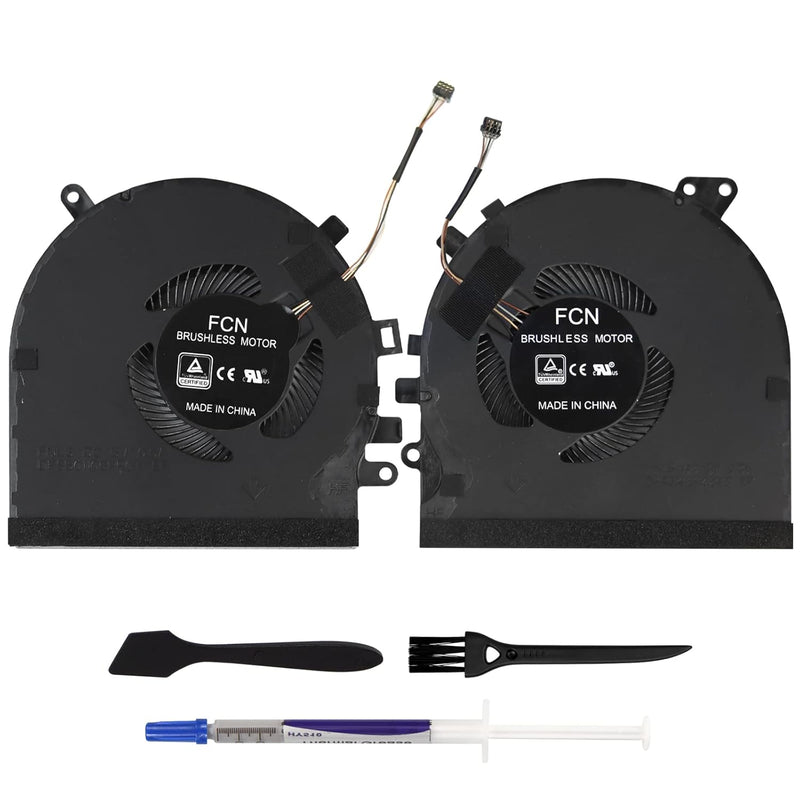 Upgraded Cpu+Gpu Cooling Fan Replacement Compatible With Razer Blade 15 Rz09-0