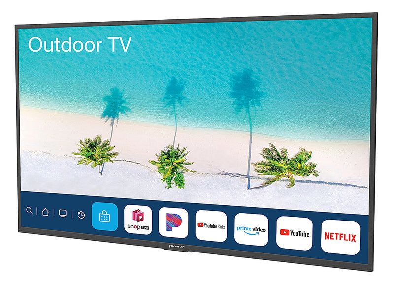 Peerless-AV - 65" Neptune Partial Sun 4K HDR Outdoor Smart TV – Comes with FREE Outdoor Tilting Wall Mount (2022)