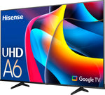 Hisense - 85" Class A6 Series LED 4K UHD Smart Google TV (2024)