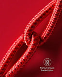 3 Pack Apple MFi Certified iPhone Charger Cable 3FT Nylon Braided Lightning Fast Charging Cord for iPhone 14 13 12 11 iPad