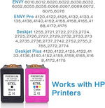 67XL Ink Cartridge (Black & Color) for DeskJet 2755, Envy 6052 Printers