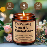 Candle, Dance Recital Gifts For Dancer, Dancing Essentials For Pole Dance Teacher, Ballet Coach, Dancing Team Girls - Competition, Finished Show Gifts For Performer Singer Actor Musician
