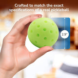 Pickleball Candle – Realistic Pickleball-Shaped Lemon Scented Candle | Fun Novelty Candle For Pickleball Lovers | Unique Pickleball Gift For Pickleball Lovers, Funny Home Decor