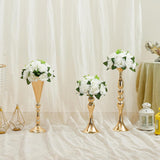 2Pcs Flower Balls For Wedding Centerpieces - 9.5In Diameter Artificial Flower Ball Arrangement Bouquet Party Centerpieces For Weddings Tables, White Bouquet For Table Centerpiece