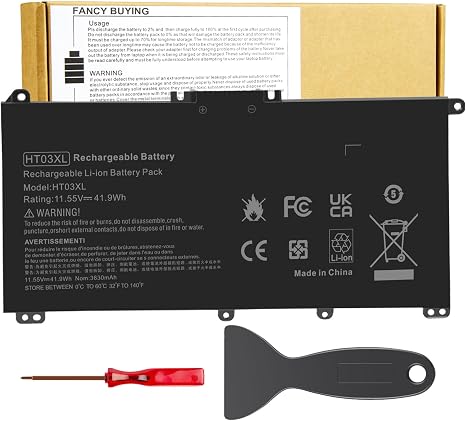 HT03XL Laptop Battery Replacement for HP Pavilion 15-DA 15-DB 15-DW 14-CE Series
