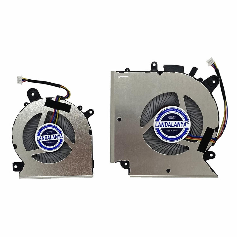 Replacement New Laptop Cpu And Gpu Cooling Fan For Msi Katana Gf76 Pulse Gl76