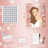 Pin The Ring On The Bride Game, 40 Guests Bridal Shower Bachelorette Party Decorations Games