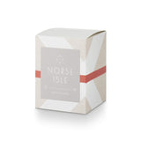 Illume Norse Isle Seafare Glass Candle, 9.3 oz, White