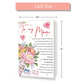 Mother'S Day Card To My Mom,Romantic Mothers Day Gifts For Women,Mother'S Day Greeting Cards For Mom From Daughter Son,Lovey Gift Idea For Her