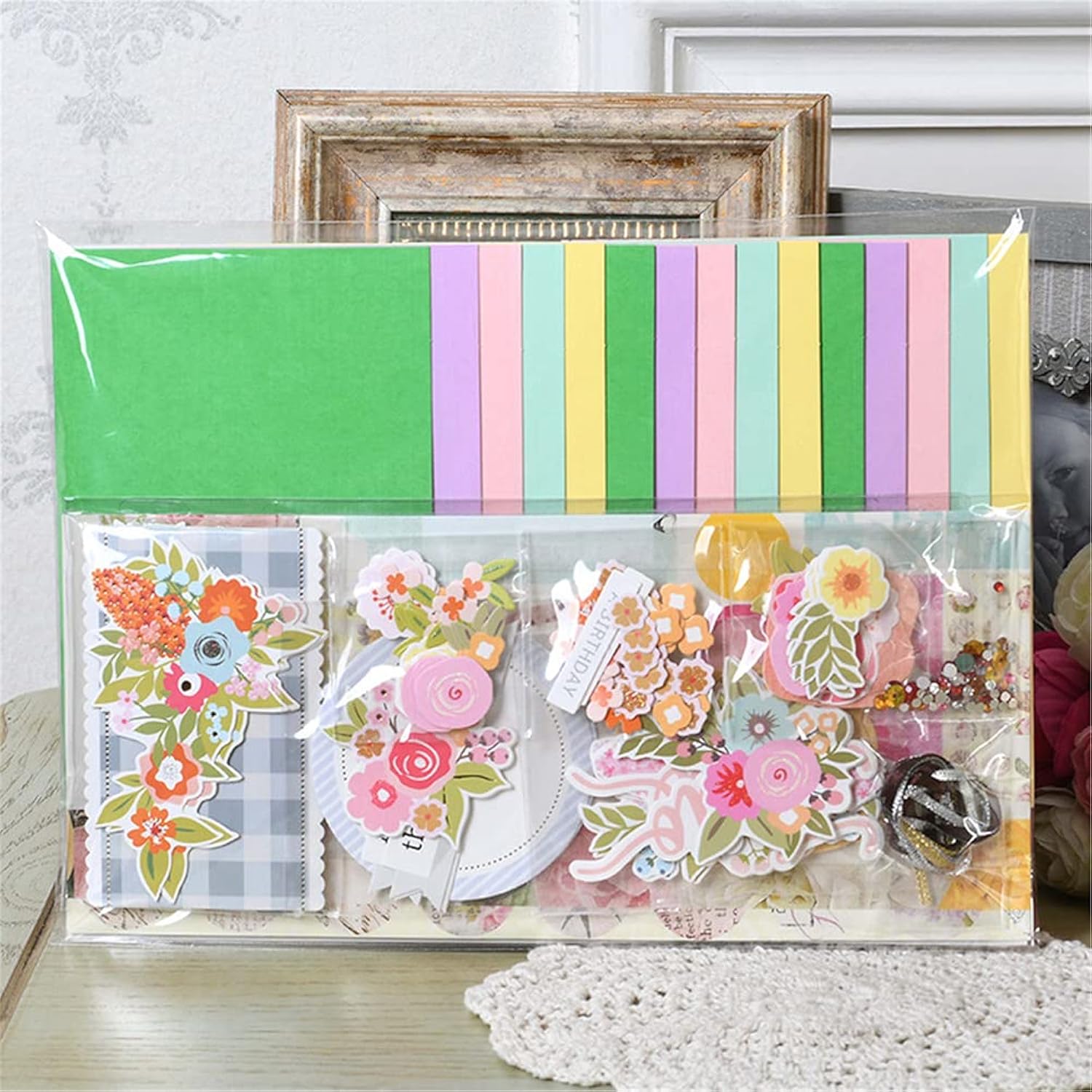 Diy Greeting Card Kits, Paper Greeting Card Set Handmade Diy Making Material Set For Birthday Invitation, Thanksgiving Christmas Holiday Baby Shower 15 Cards + 15 Envelopes