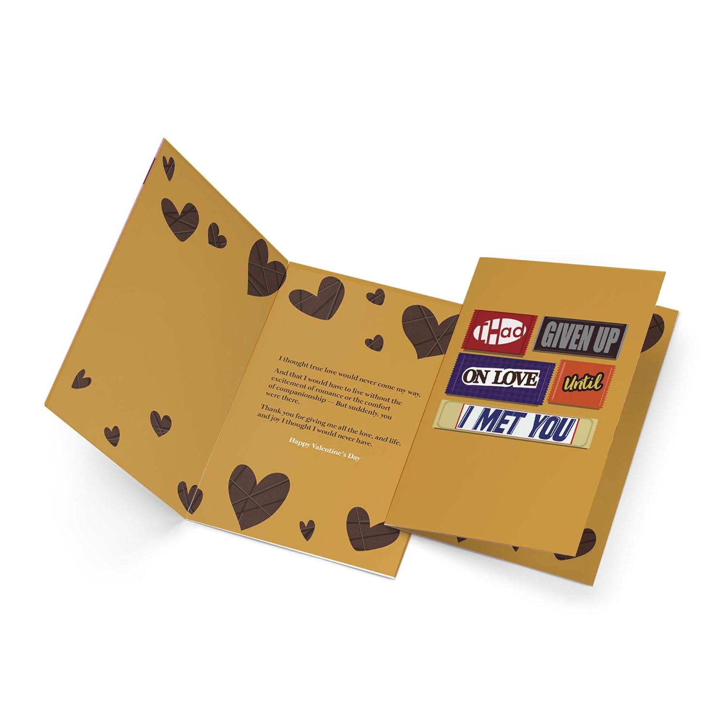 Valentine'S Day Card For Her And Him, Made In America, Eco-Friendly, Thick Card Stock With Premium Envelope 5In X 7.75In, Packaged In Protective Mailer