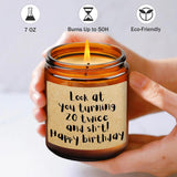 40Th Birthday Gifts For Women, Men, 1985 Forty Birthday Candle Gift, Happy 40Th Birthdays Decorations For Her Him, Funny 40 Years Old Gift Ideas, Bday Gifts For Friend, Sister, Brother- Scented Candle