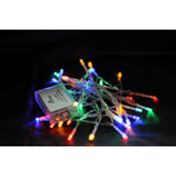 Battery Operated Christmas Lights,13 Ft Short Clear Wire String Led Twinkle Fairy Light For Small Mini Xmas Tree And Wed