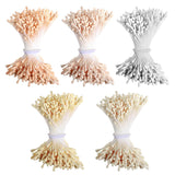 Stamens For Flower Making, 2000 Pcs 2Mm Matte Pearl Double Heads Flower Stamens Handmade Artificial Floral Pollens For Diy Crafts Christmas Party Home Wedding Scrapbook Decoration