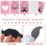 36 Set Valentines Day Gifts For Kids Valentine'S Cards With Funny Mustaches And Envelopes For Kids Classroom School Exchange Gift Valentines Party Favors