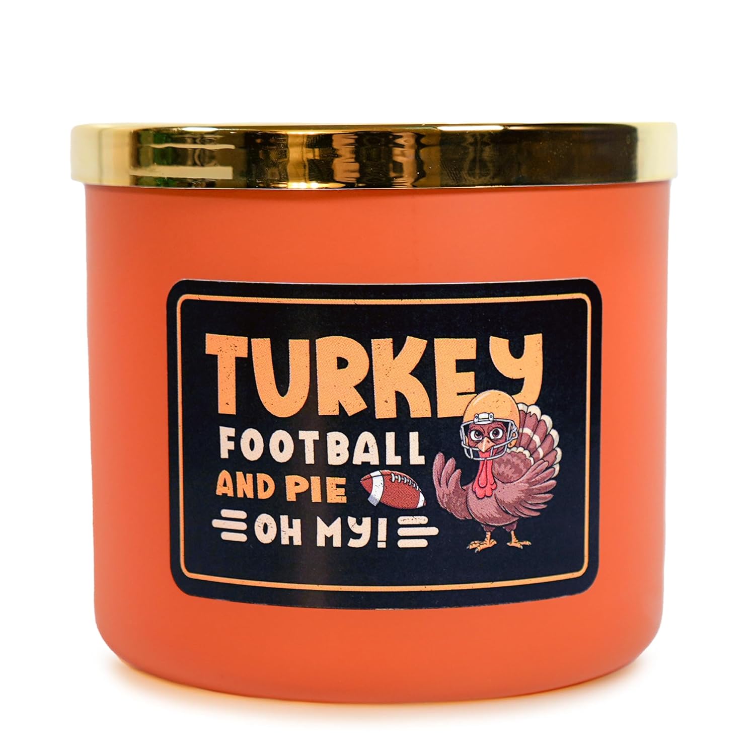 Colonial Candle Thanksgiving Scented Candle, Turkey-Football-Pie, Festive Scent, 14 oz - Made in The USA