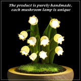 Lily Of The Valley Flower Gifts For Women Glass Lily Of The Valley Flower Decor Lamp For Women Birthday Anniversary Valentine Mother'S Day Thanksgiving Christmas