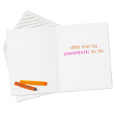 Hallmark Good Mail Funny Mother's Day Card (Cinnamon Roll Model) for Appreciation, Father's Day, Birthdays