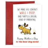 Funny Mothers Day Card For Dog Mom Happy Mother'S Day To The Best Dog Mom Greeting Cards Dog Mothers Day Card With Envelope Humorous Mother'S Day Cards Gift For Dog Lover