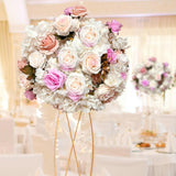 25Pcs Artificial Flowers Silk Rose Shimmer Blush Real Touch Fake Rose With Stem Faux Flowers Gift Box For Weddings Diy Floral Arrangements Centerpiece Bridal Shower Party Home Decoration