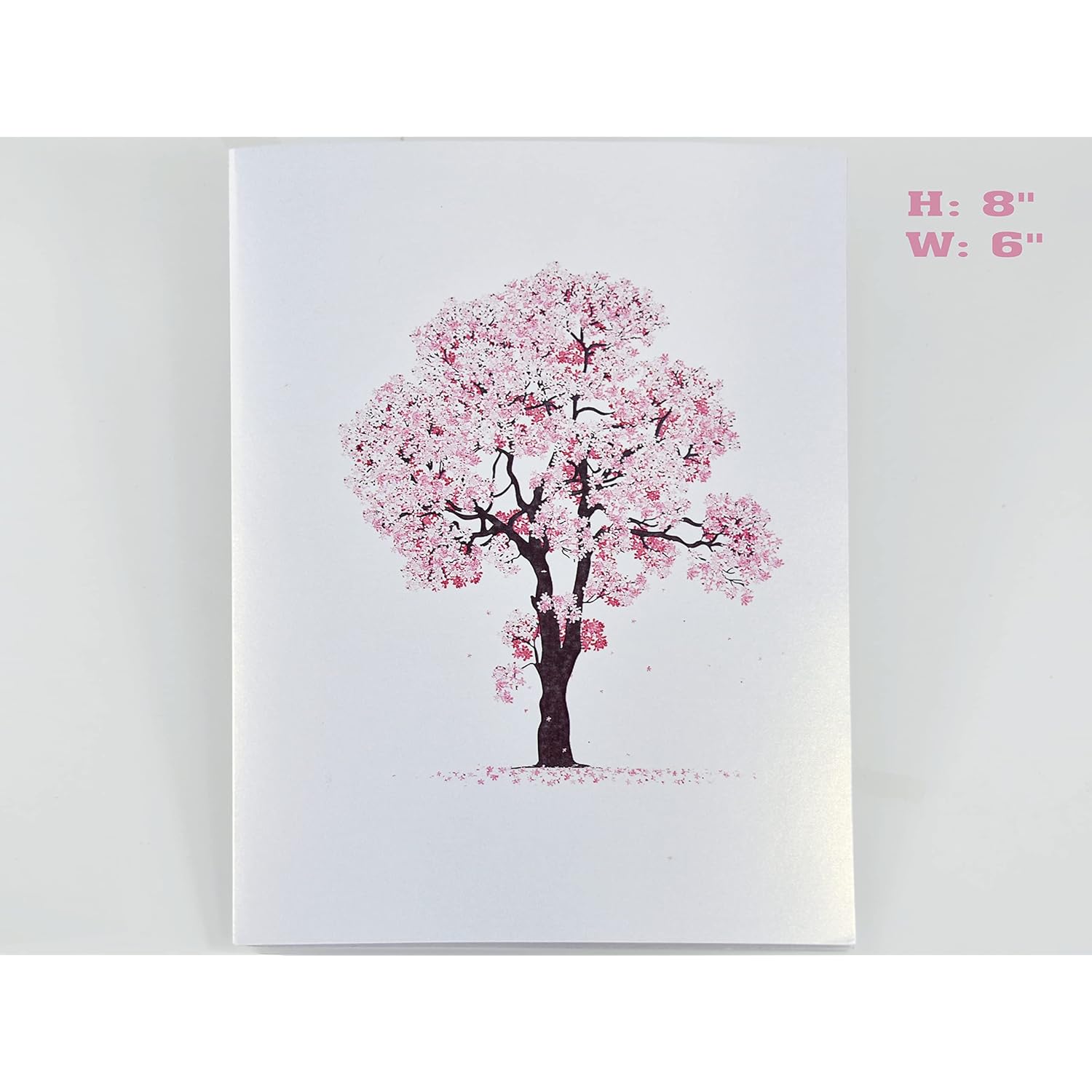Cherry Blossom Pop-Up Birthday Card, Mothers Day Card, Get-Well Card, Anniversary Card, Valentines Day Card, All Occasions