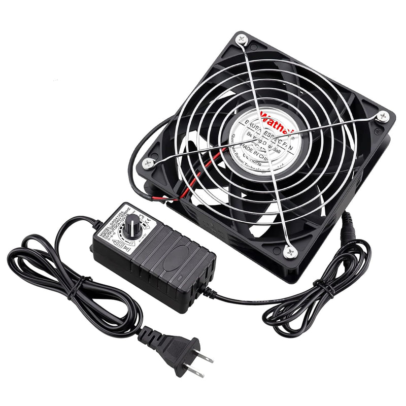 120Mm X 38Mm 110V 220V Ac Powered Axial Fan,12V Variable Speed Controller With