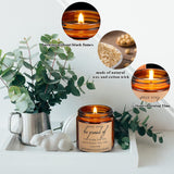 50 Pcs Thank You Candles Bulk Inspirational Scented Candles Gift Set 3.5 Oz May You Be Proud Of The Difference Make Employee Valentines Appreciation Gifts For Team Nurse Volunteer(Brown)