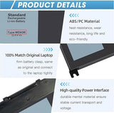 WDX0R Laptop Battery Replacement for Dell Inspiron 13 15 5000 7000 Series 42Wh