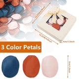 300Pcs Silk Rose Petals With Box Navy Blue Champagne Ivory Artificial Flower Petals For Bridal Shower Wedding Aisle Table Centerpieces Reception Tables Romantic Night Decoration
