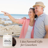 Farewell Themed Candle - Lavender Scented Soy Wax Candle - Funny Coworker Leaving Gift For Women