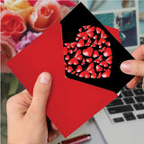 - Valentine'S Day Greeting Card With Envelope (4.63 X 6.75 Inch) - Hearts And Butterflies C9076Cvdg