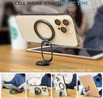 Magnetic Phone Ring Holder with MagSafe, Adjustable Grip for iPhone & Devices