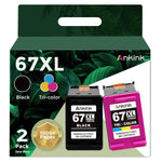 67XL Ink Replacement Combo (Black, Color) for 2700, 4100, 6400 Series