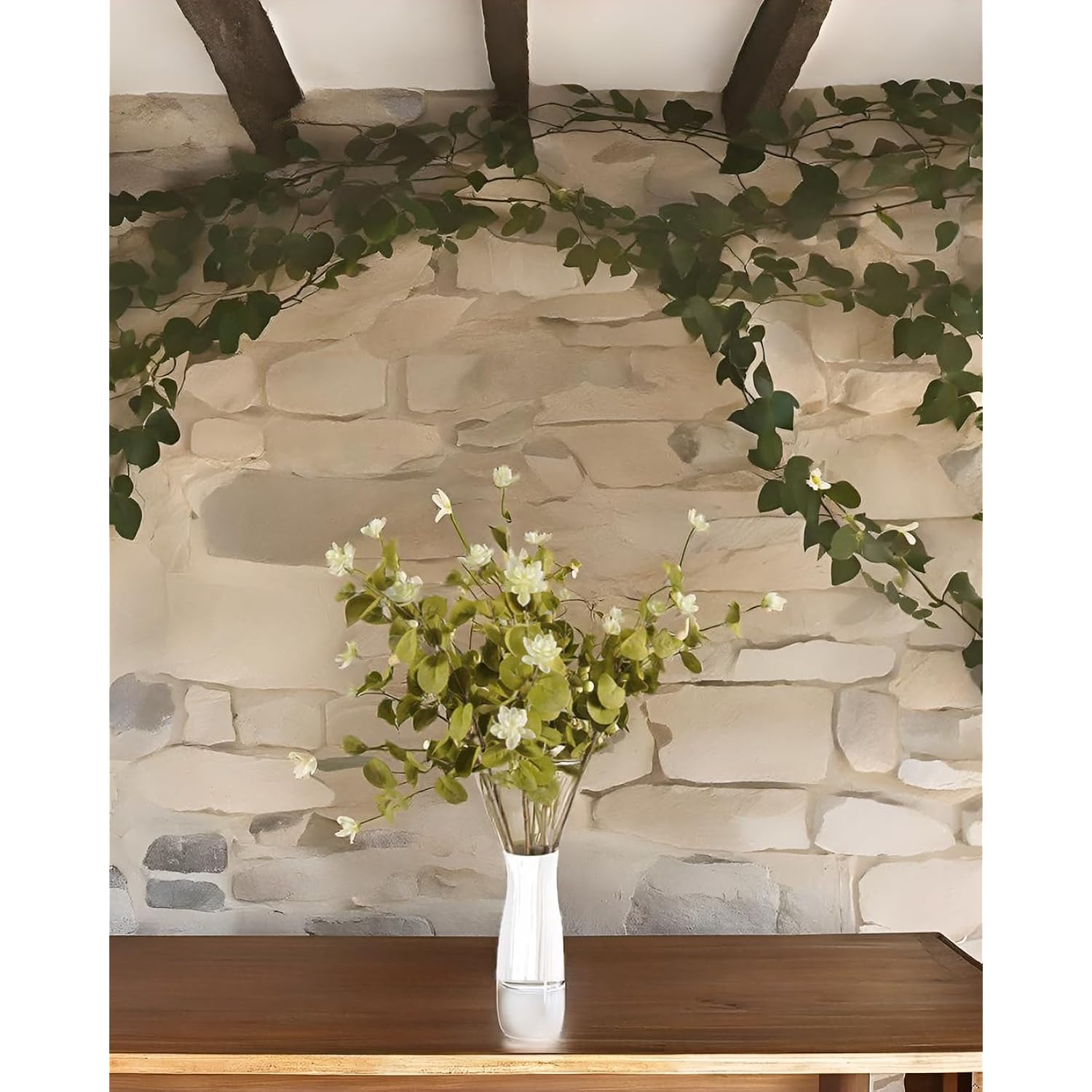 Artificial Leaf Stem Flower Little Lotus Branches Fake 6Pcs 24" Plastic Plants For Vase Stuffing Flower Arrangement Garland Wedding Bouquets Home Centerpieces Decorations (Olive Green)