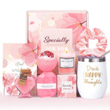 Birthday Gifts For Women, Relaxing Spa Gift Baskets For Women, Rose Get Well Gifts Box Set For Her Friend Daughter Sister Wife Coworker Nurse Teacher On Valentine'S Day