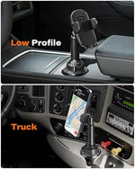 Universal Car Cup Phone Holder with Long Arm & 360° Swivel for All Smartphones