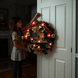2 Pack Battery Operated Christmas Tree Decorations Fairy String Lights?7Ft 20 Leds Candy Cane String Lights For Home Par