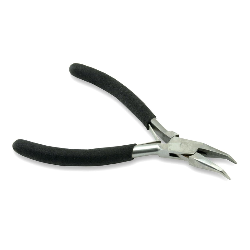 Bent Chain Nose Pliers, Stainless Steel