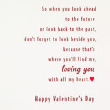 Hallmark Valentine's Day Romantic Card for Husband or Boyfriend (Embroidery Heart)