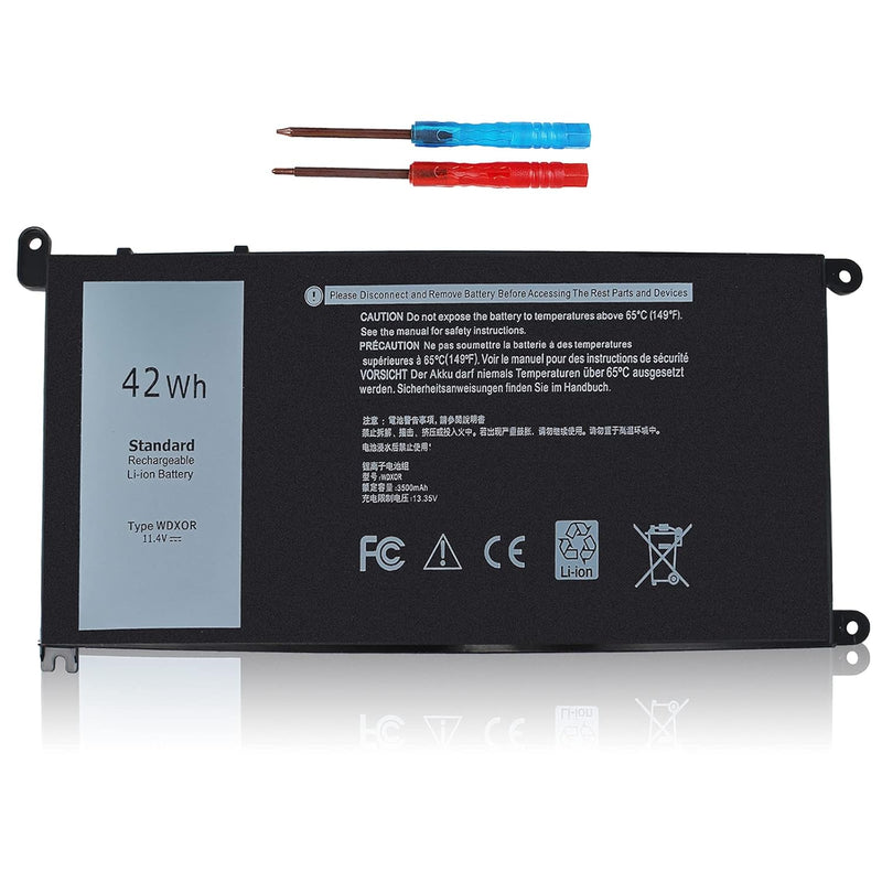 Wdxor Battery For Dell Inspiron 15 5000 Series 5538 5565 5567 5568 5570 5575 5