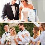 Date Night Ideas For Bridal Shower (One Sign + 50 Ideas Cards), Wedding Games 50 Guests, Bridal Shower Games, Blue Floral Bridal Shower Sign,Something Blue Before I Do Decoration -Dn18