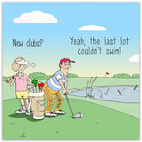 Funny Card Golfer – Blank Card - Funny Card Birthday – Humorous Birthday Cards – Funny Birthday Card Men – Funny Birthday Card Women – Anniversary Card – Retirement Card – Fathers Day Card